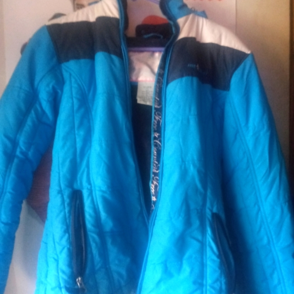 Blue winter/rain coat